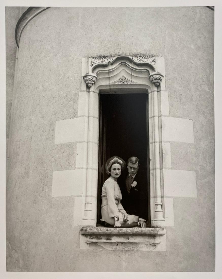 Cecil Beaton - The Duke and Duchess of Windsor, 1937: CECIL BEATON (1904-1980) The Duke and Duchess of Windsor on their wedding day, France, 1937 Print in Colors 8 3/8" x 10 5/8" Cecil Beaton was a British photographer and designer best known for his ele