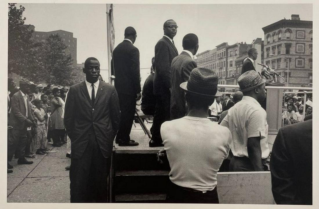 Bruce Davidson - New York City, 1962: BRUCE DAVIDSON (B. 1933) New York City, 1962 Print in Colors 6 1/2" x 9 3/4" Bruce Davidson is an American photographer known for capturing images of communities and individuals living on the fringes