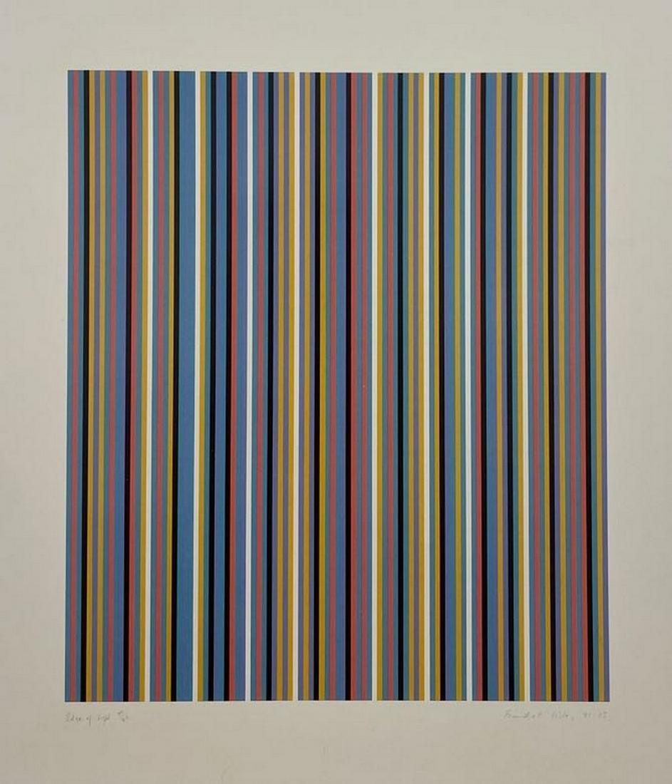 Bridget Riley - Edge of Light, 2003 - Plate Signed (1 of 1)