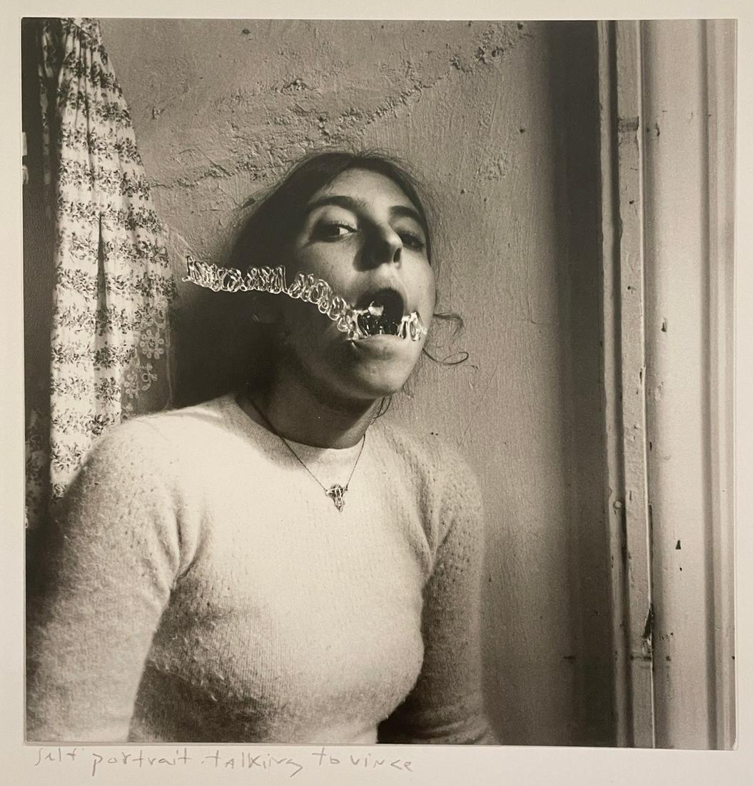 Francesca Woodman - Self Portrait talking to Vince, 1975 (1 of 1)