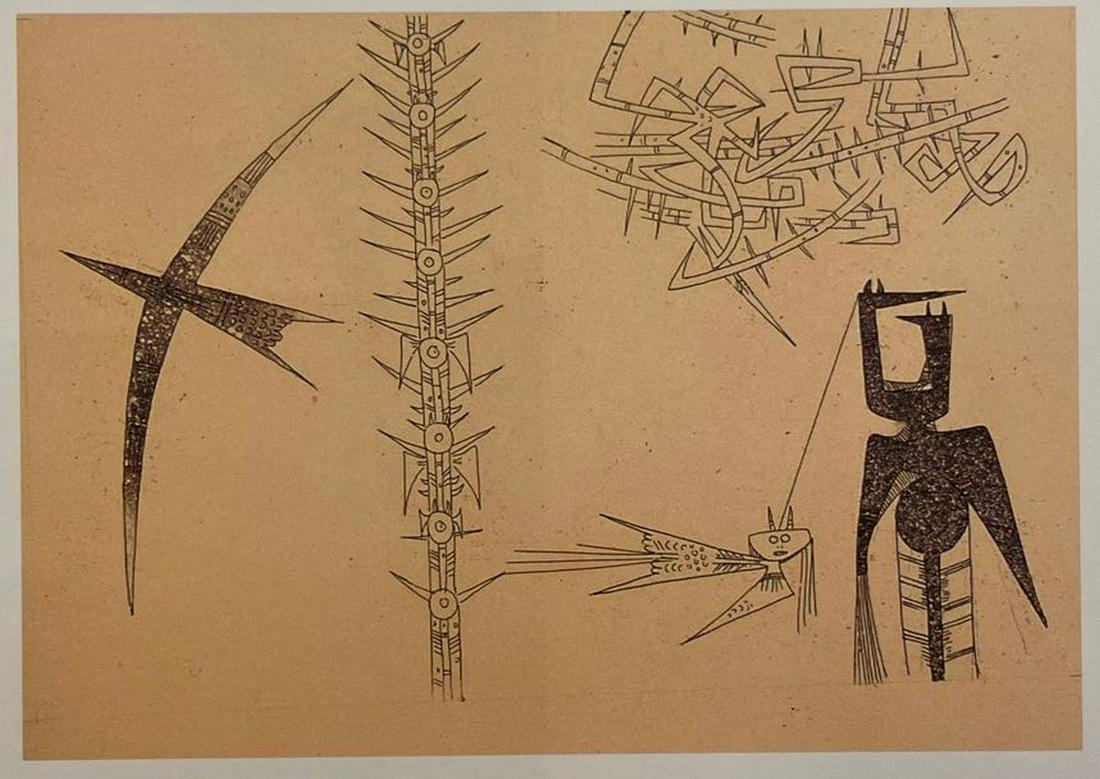 Wilfredo Lam - Sin Titulo, 1953 (1 of 1)