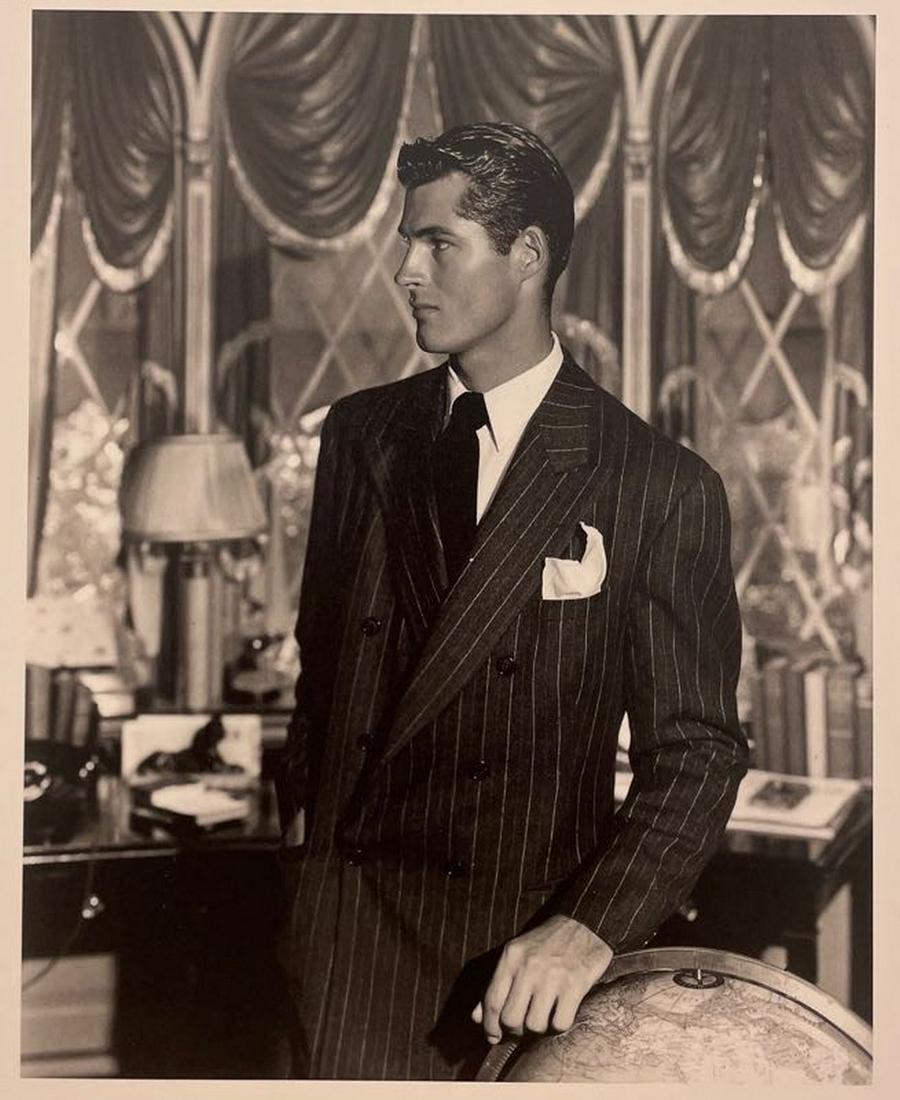 George Platt Lynes - Whit Duffy, 1950: GEORGE PLATT LYNES (1907-1955) Whit Duffy, 1950 Print in Colors 6 1/4" x 7 3/4" George Platt Lynes was an American fashion photographer. His grayscale work is characterized by its sexual and homoeroti