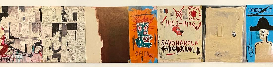 Jean Michel Basquiat - Untitled, Print in Colors (1 of 2)