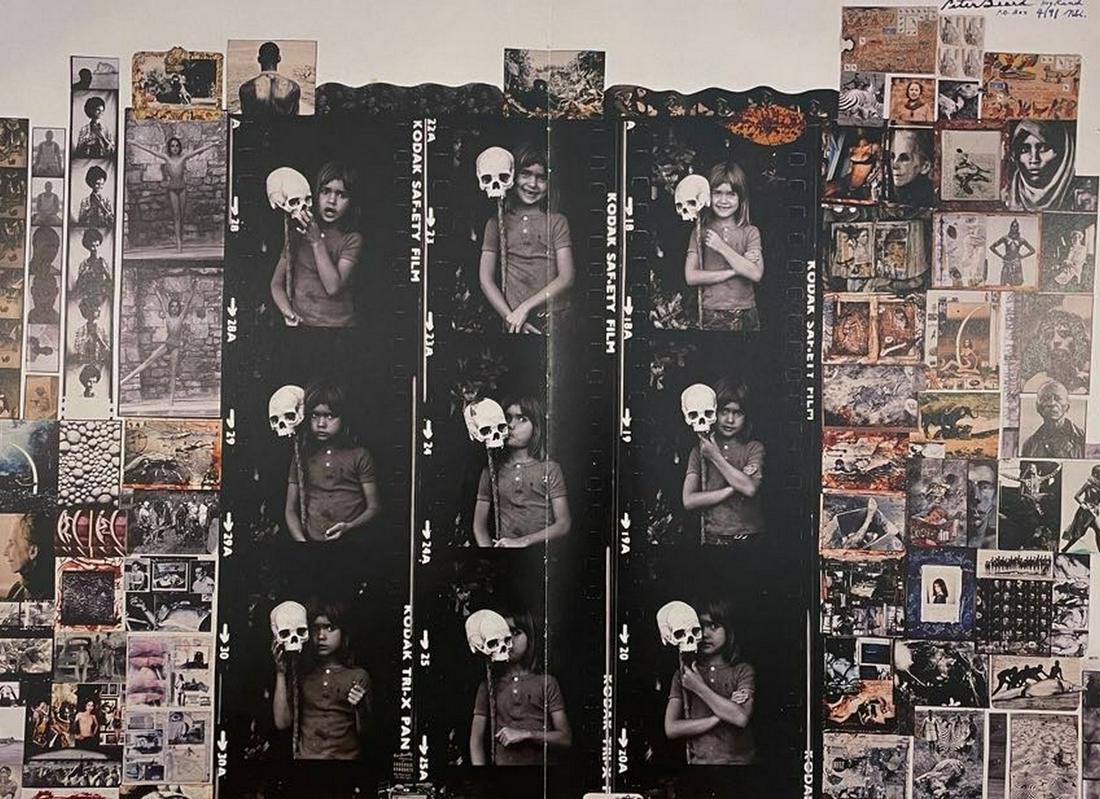 Peter Beard - Female Child, Undated: PETER BEARD (1938-2020) Female Child, Undated Print in Colors 14 1/2" x 20 1/4"