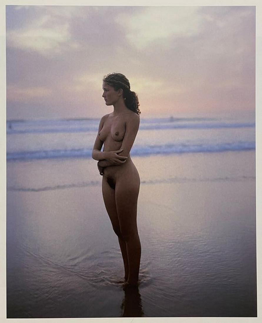 Jock Sturges - Mailisse, 2000: JOCK STURGES (B. 1947) Mailisse, Montalivet, France, 2000 Print in Colors 8 3/4" x 11" Jock Sturges (American, b.1947) is best known for his intimate, arresting photographs, often of nude adolescent g