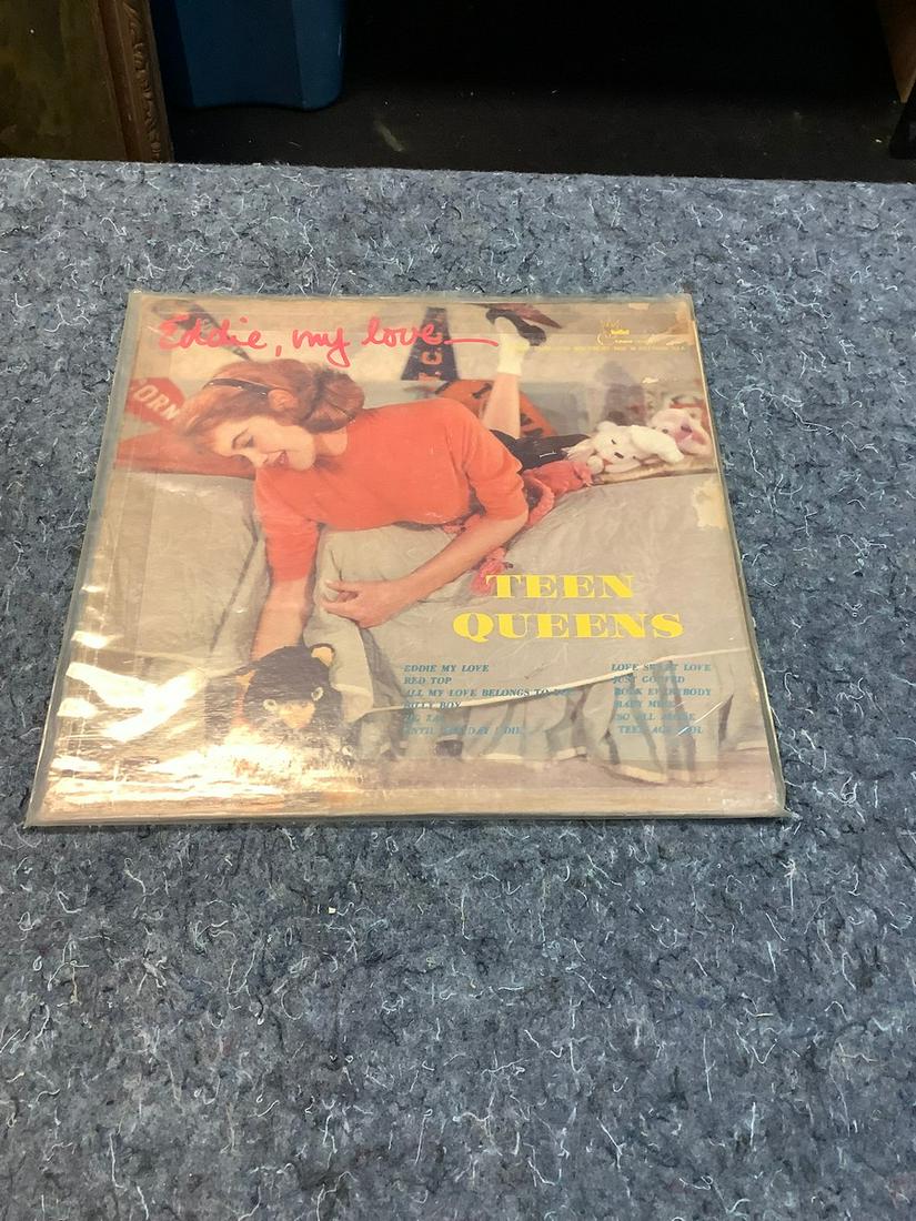 Autographed "Teen Queens" Album (1 of 1)