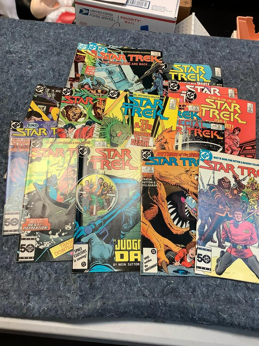 Lot of 1980's DC Star Trek Comic Books (1 of 1)