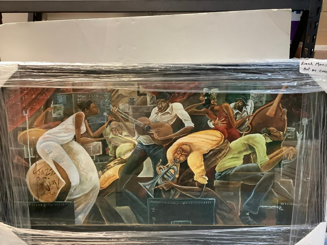 2002 Frank Morrison "Red Hot on Cool" 22x38 (1 of 1)