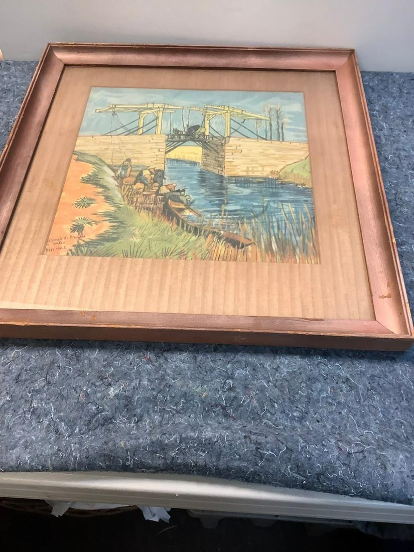 Framed Signed Artwork  23x22 (1 of 1)