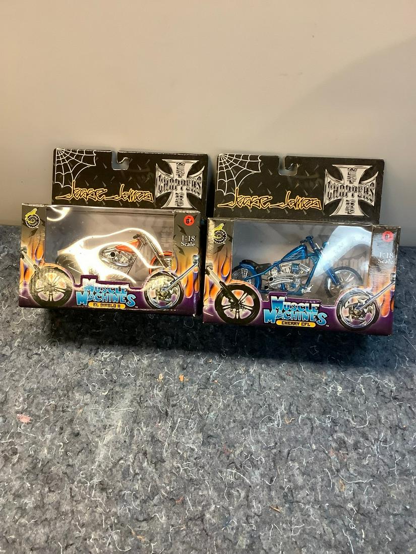 Two 2003 West Coast Choppers Muscle Machines N.I.B. (1 of 1)