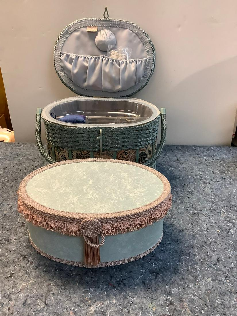 Two Sewing Boxes with Sewing Accessories (1 of 1)
