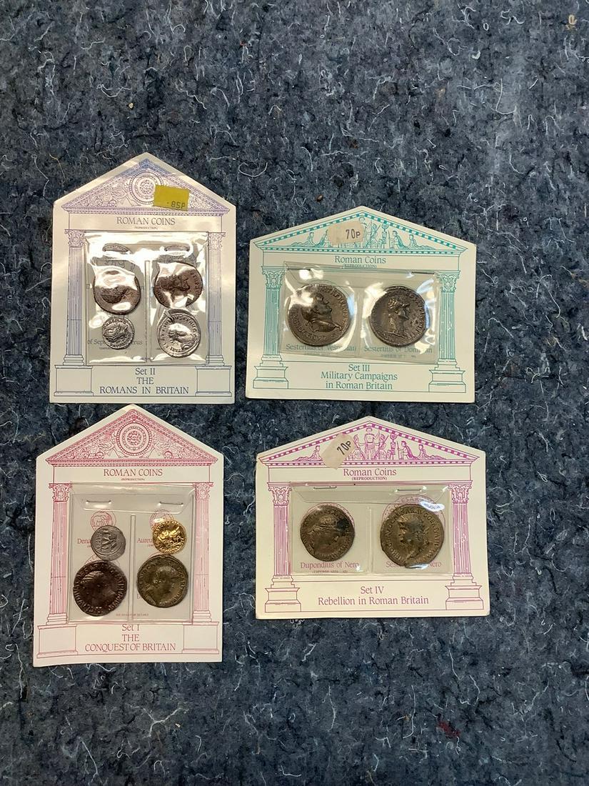 Lot of Reproduction Roman Coins: Lot of Reproduction Roman Coins