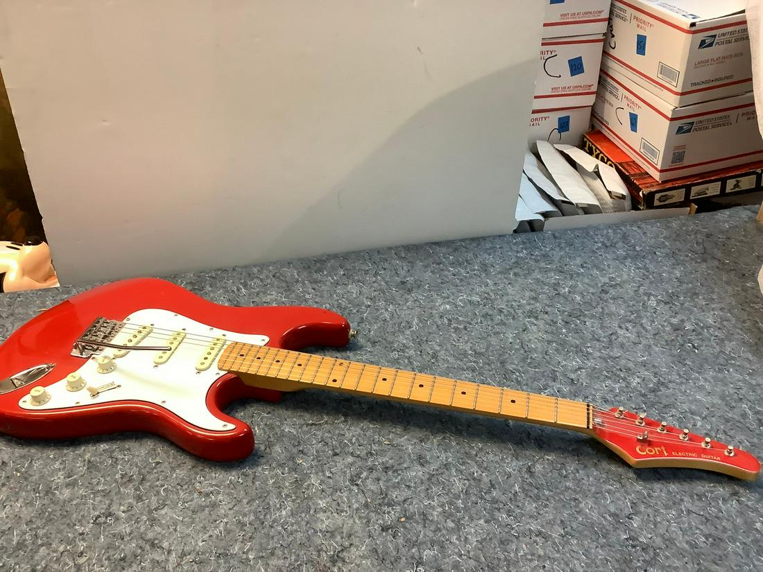 Cort Red Electric Guitar (1 of 1)