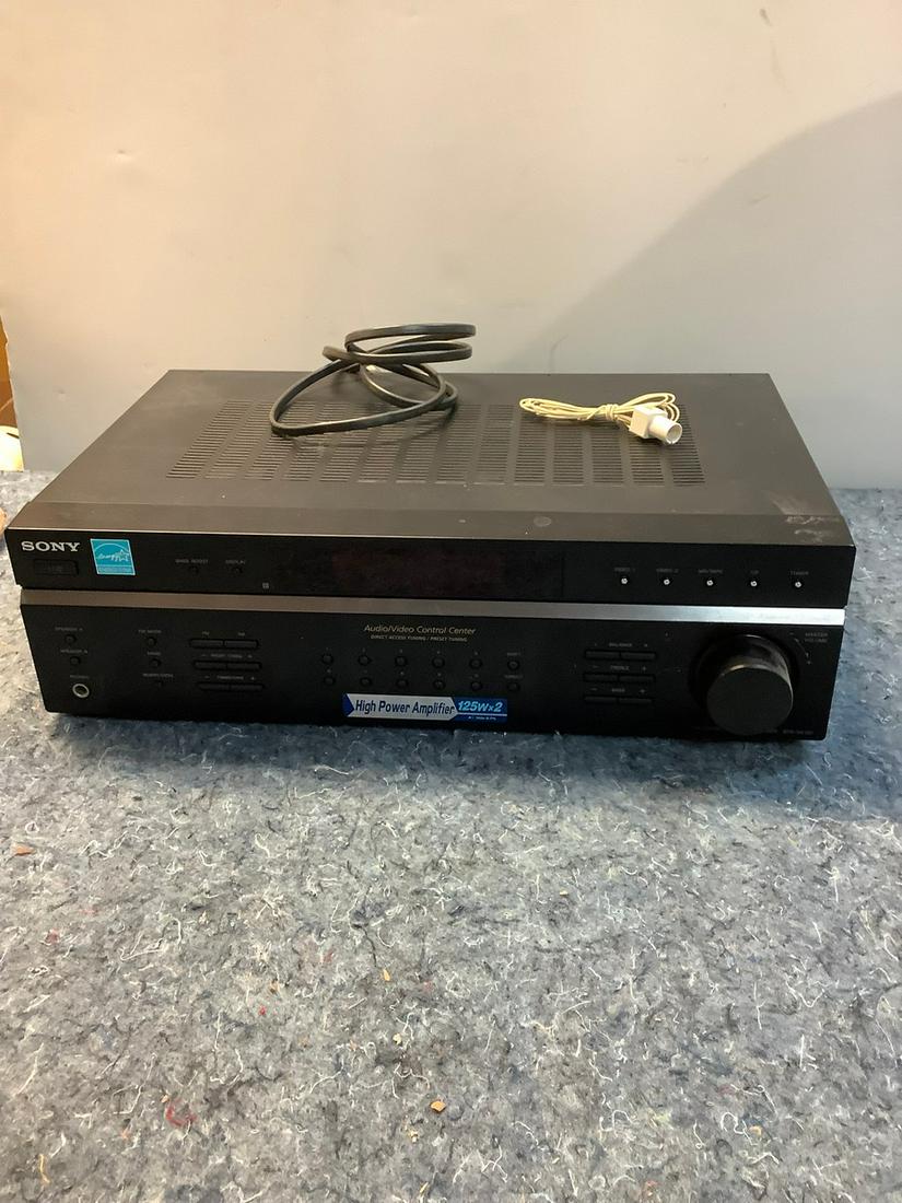 Sony High Power Amplifier Model STR-DE197 (1 of 1)