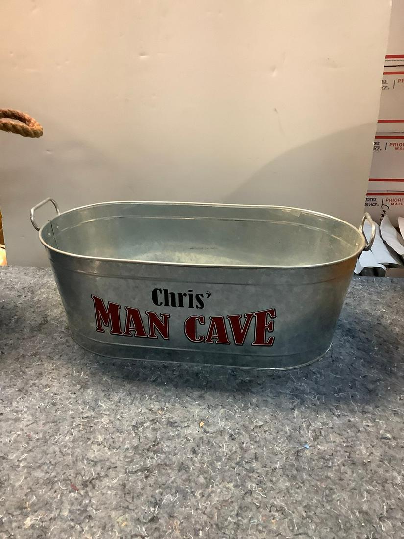 Chris' Man Cave Galvanized Bucket 7.5x22 (1 of 1)
