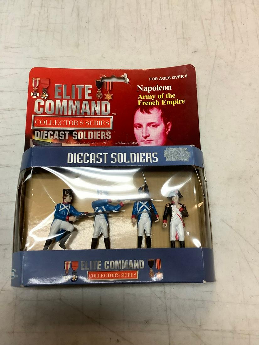 Š Sealed Elite Command Collector's Series Die Cast Soldiers