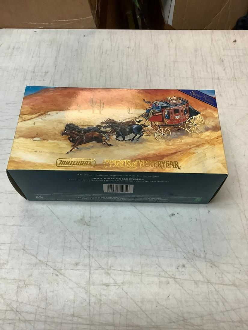 Sealed Matchbox Special Edition Models of YesterYear Wells Fargo StageCoach: Sealed Matchbox Special Edition Models of YesterYear Wells Fargo StageCoach