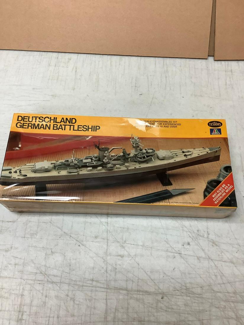 Sealed Deutschland German BattleShip 1/720 Scale: Sealed Deutschland German BattleShip 1/720 Scale