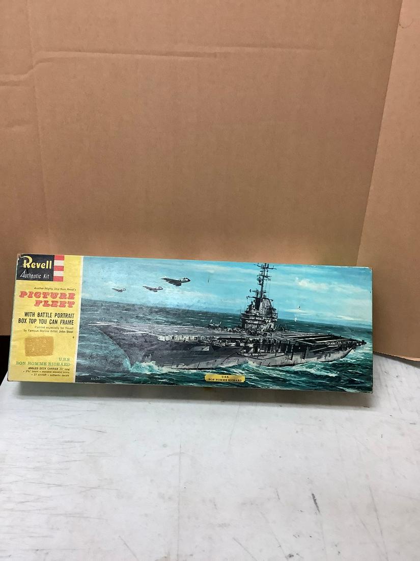 Complete Revell Picture Fleet Angled Deck Carrier (1 of 1)