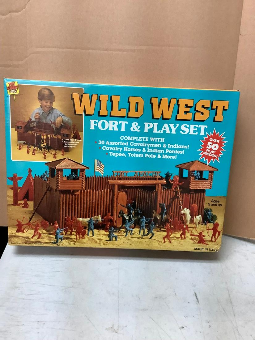 Complete Toy Street Wild West Fort & Play Set (1 of 1)