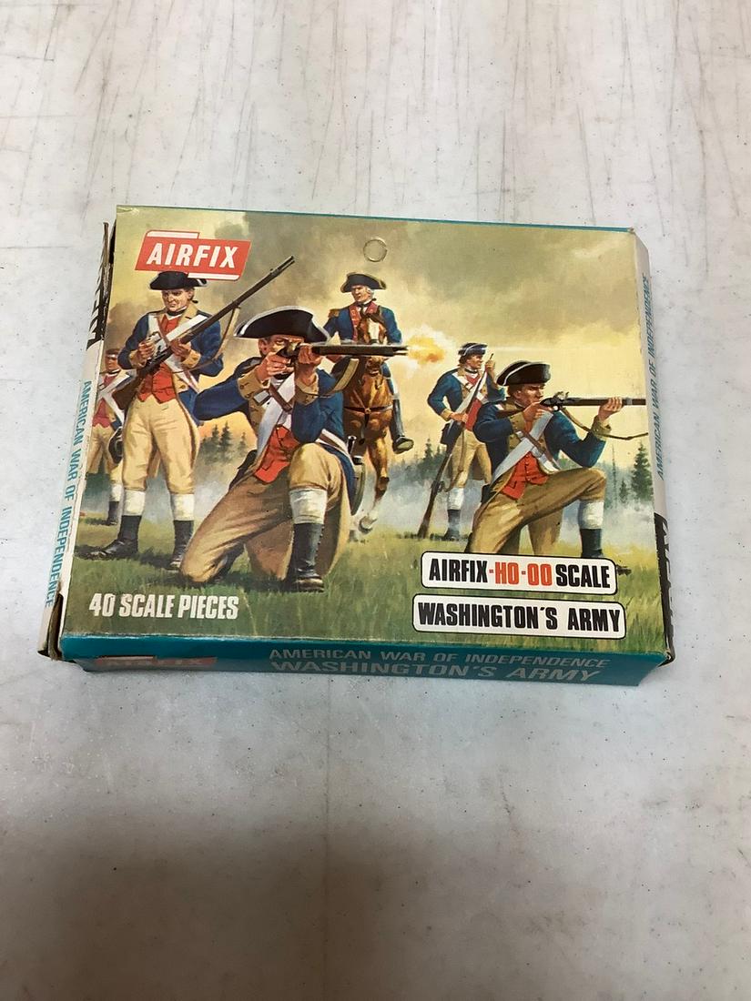 Complete Airfix Washington's Army HO-OO Scale 40 Scale Pieces: Complete Airfix Washington's Army HO-OO Scale 40 Scale Pieces