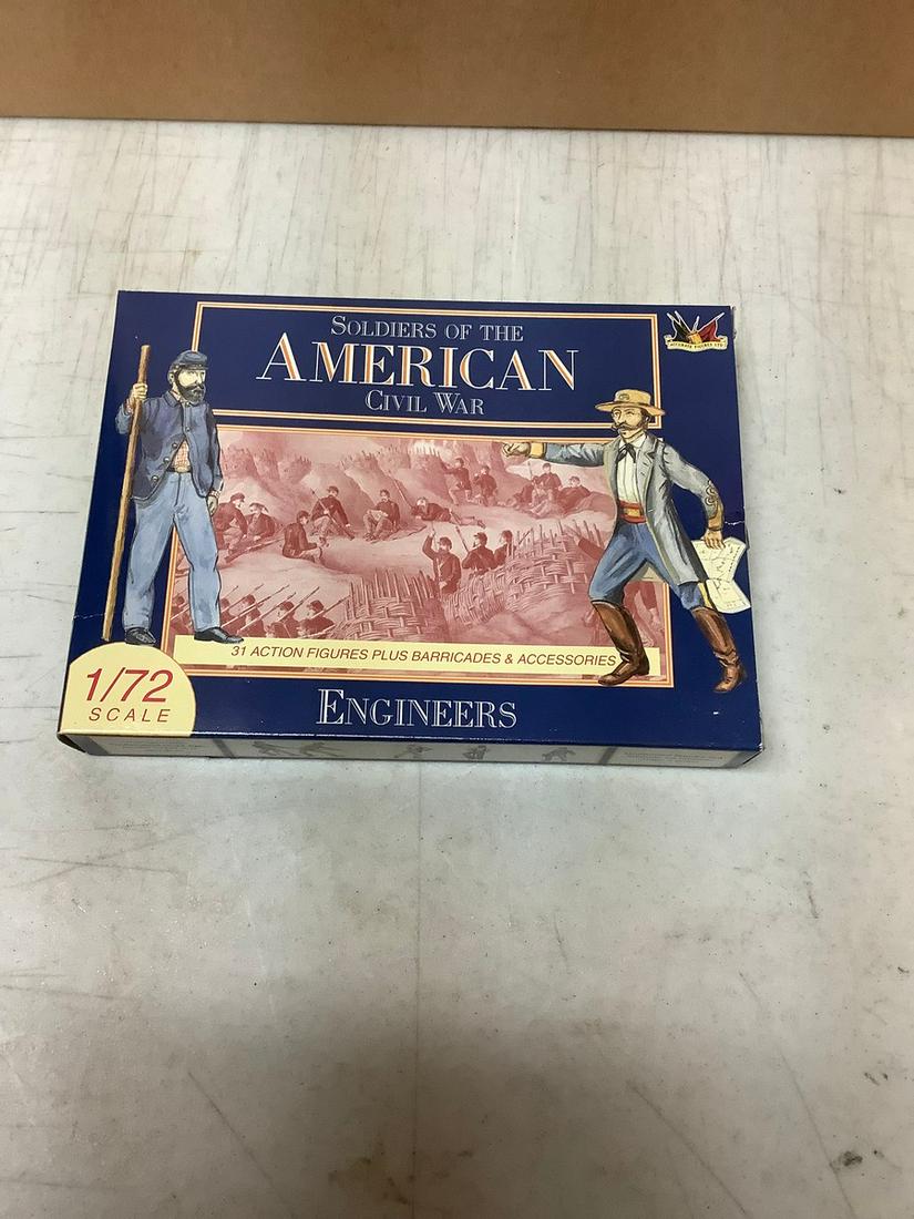 Complete Soldiers of the American Civil War Engineers 1/72 Scale (1 of 1)