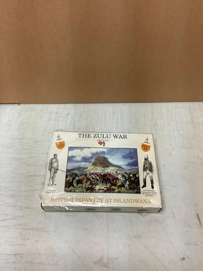 Sealed The Zulu War British Infantry At Islandwana 1/32 Scale Series 15 (1 of 1)
