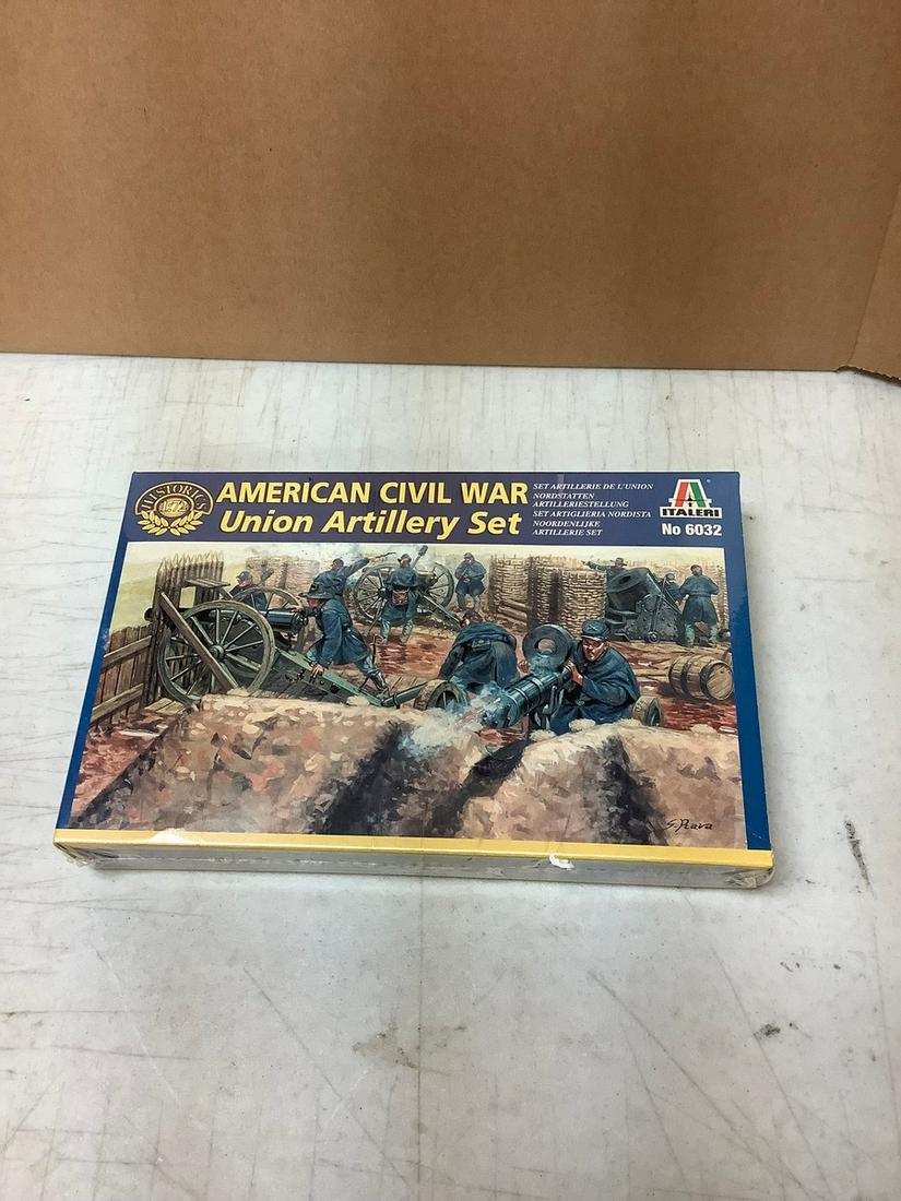 Sealed Italeri American Civil War Union Artillery Set 1:72 Scale No. 6032 (1 of 1)