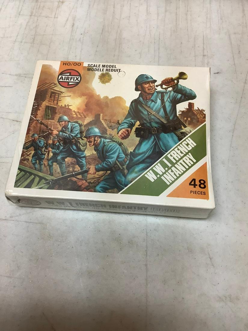 Sealed Airfix W.W.I French Infantry HO/OO Scale 48 Pieces (1 of 1)