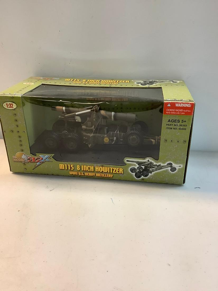Sealed The Ultimate Soilder 32X M115 8 Inch Howitzer WWII U.S, Heavy Artillery 1:32 Scale (1 of 1)