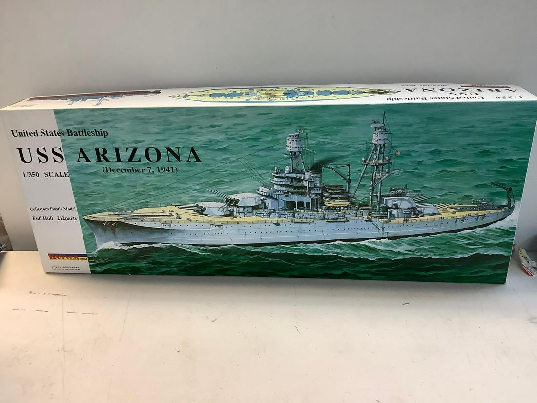 Complete Banner Models United States Battleship USS Arizona (December 7, 1941) 1/350 Scale (1 of 1)