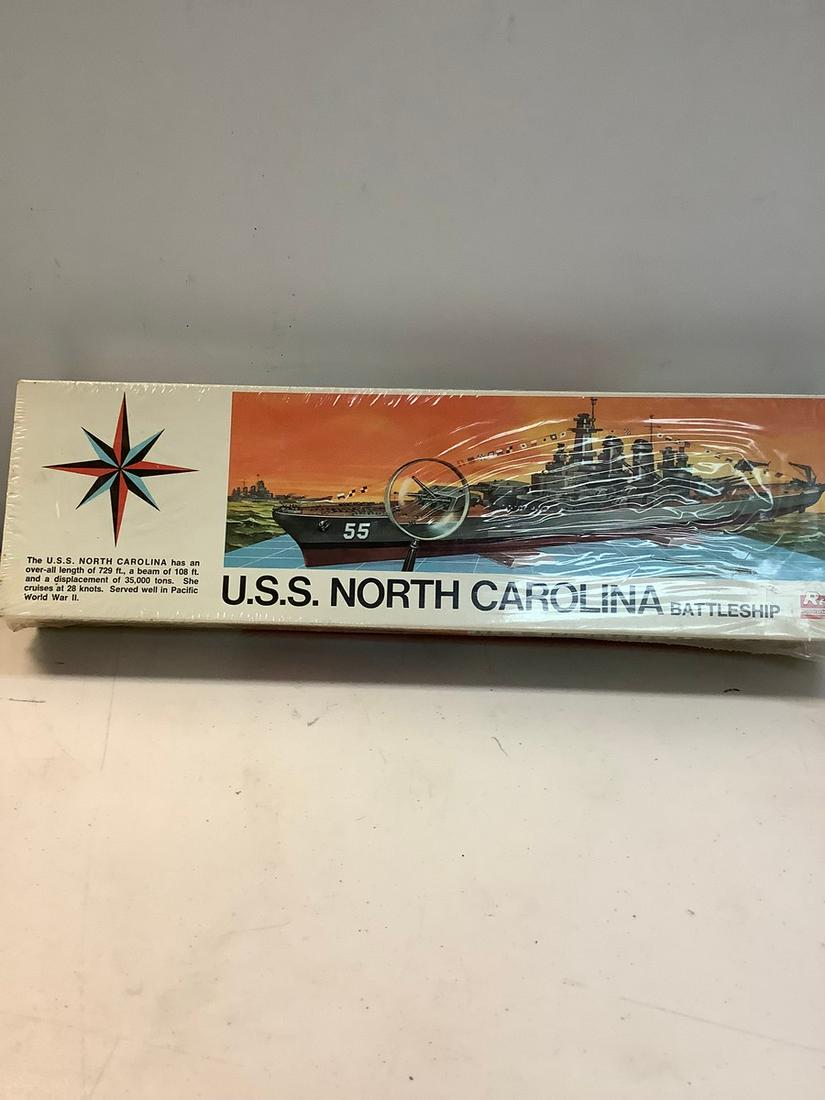 Sealed Renwall U.S.S. North Carolina Battleship 1:500 Scale: Sealed Renwall U.S.S. North Carolina Battleship 1:500 Scale