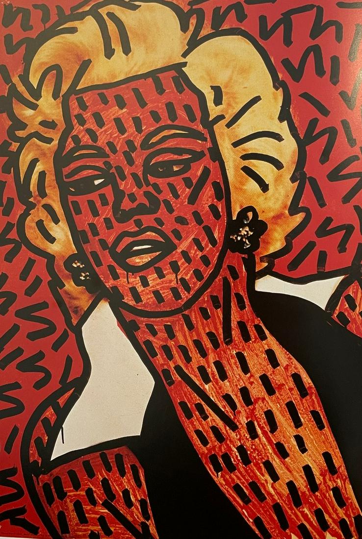 Keith Haring - Marilyn Monroe, 1981 (1 of 2)