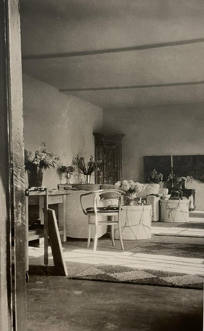 Cecil Beaton - The Studio, Ashcombe: CECIL BEATON (1904-1980) The Studio, Ashcombe Print in Colors 6 1/2" x 10 1/2" Cecil Beaton was a British photographer and designer best known for his elegant photographs of high society. Working with