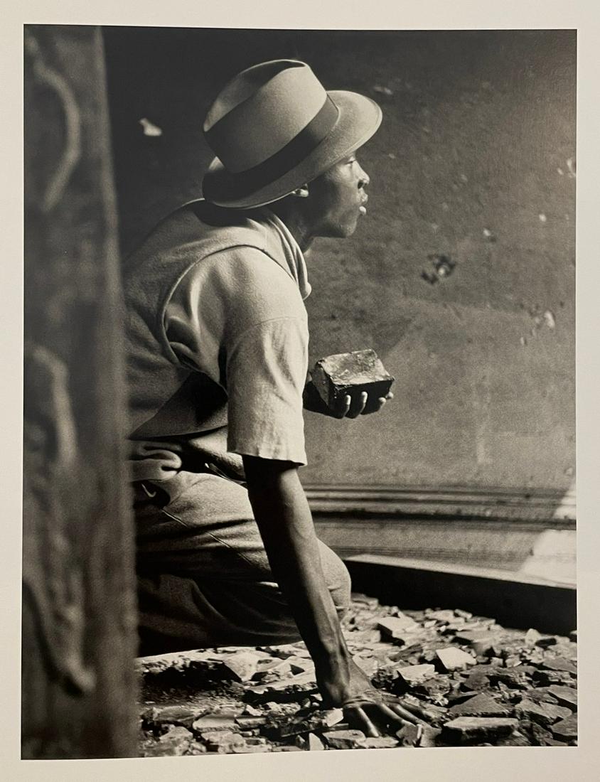 Gordon Parks - Gang Member with Brick, 1948 (1 of 1)