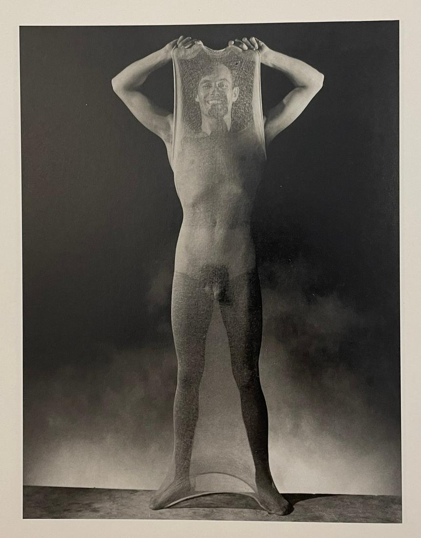 George Platt Lynes - Russell Thompson, 1938: GEORGE PLATT LYNES (1907-1955) Russell Thompson, 1938 Print in Colors 6" x 8" George Platt Lynes was an American fashion photographer. His grayscale work is characterized by its sexual and homoerotic