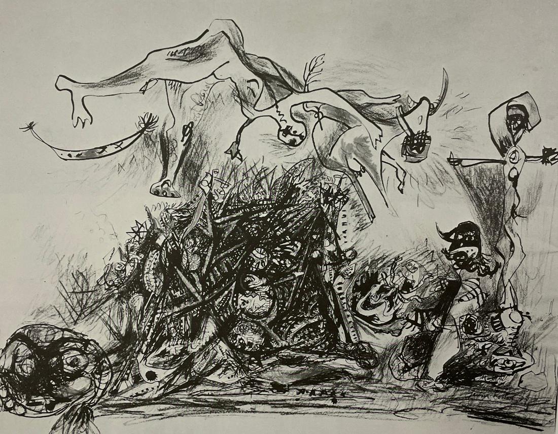 Jackson Pollock - War, 1943 (1 of 1)