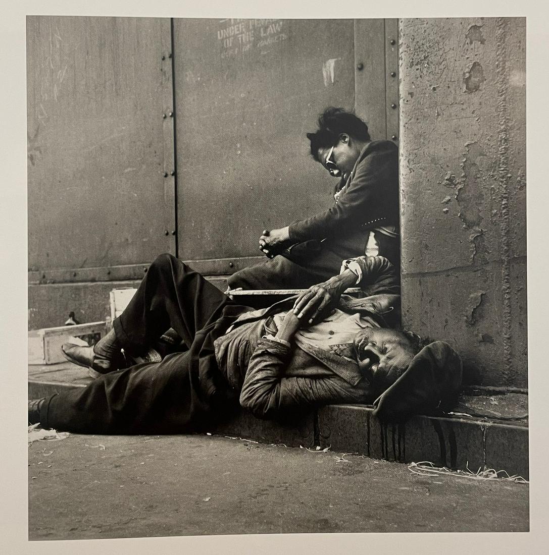 Gordon Parks - Homeless Couple, 1948: GORDON PARKS (1912-2006) Homeless Couple, Harlem, New York, 1948 Print in Colors 6 3/4" x 7" Gordon Parks was a self-taught photographer, writer, composer, and filmmaker. Parks is remembered as the fi