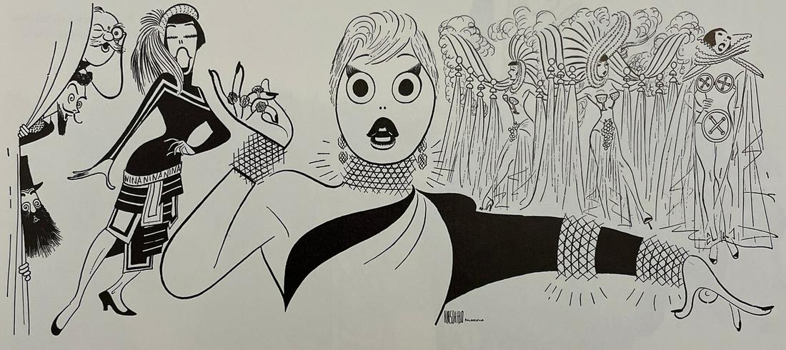 Al Hirschfeld - Gentlemen Prefer Blondes, 1949 (1 of 1)