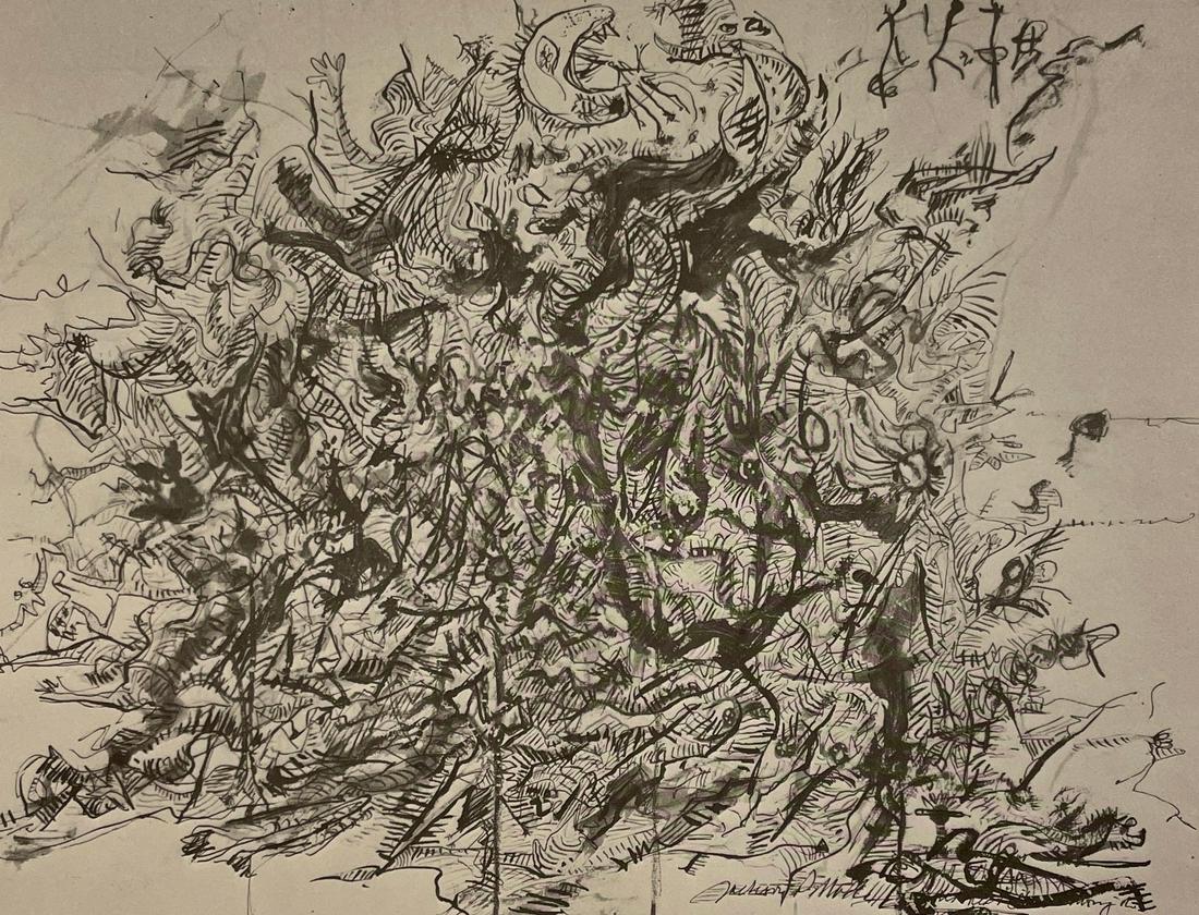 Jackson Pollock - Untitled, 1944 (1 of 1)