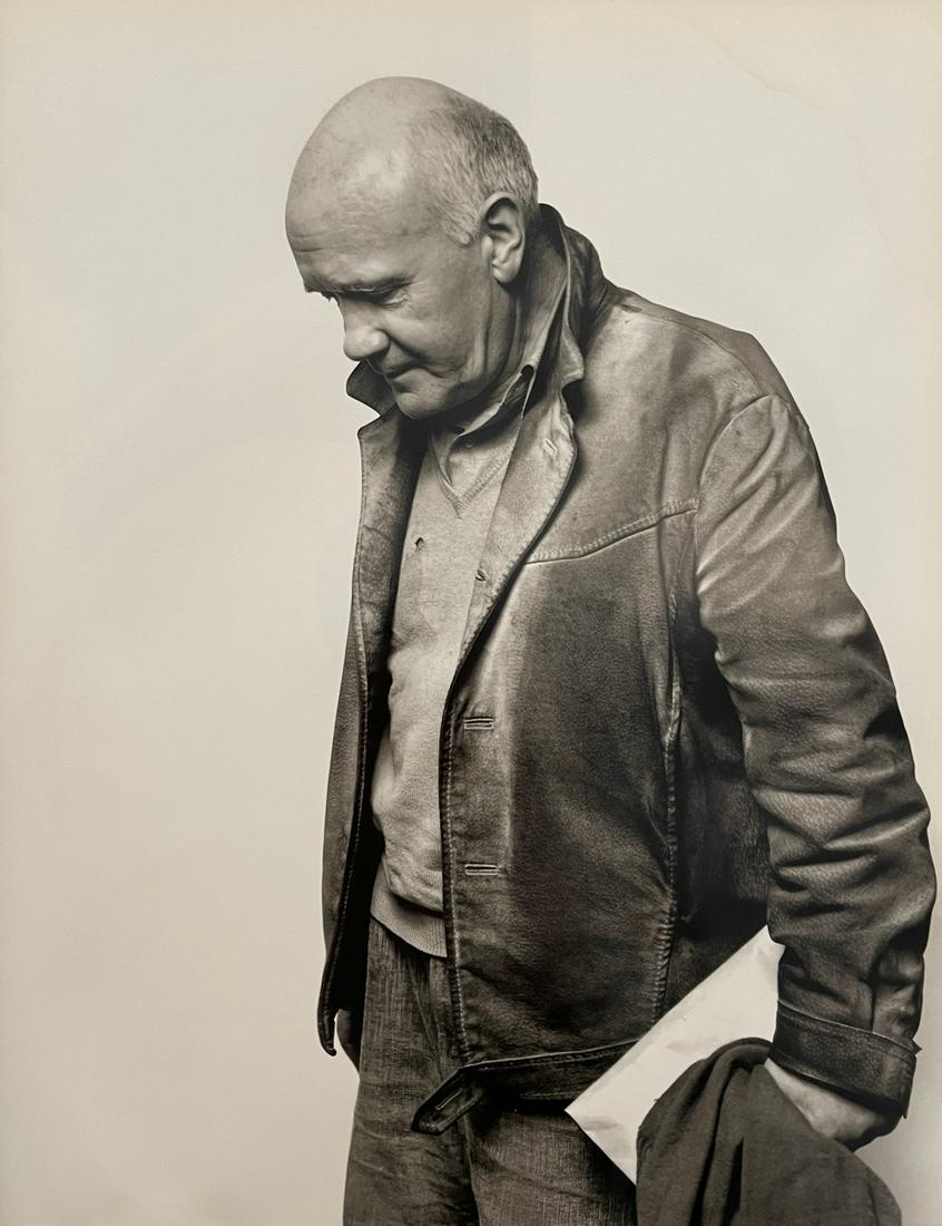 Richard Avedon - Jean Genet: RICHARD AVEDON (1923-2004) Jean Genet, New York Print in Colors 9 3/4" x 12 1/4" Richard Avedon was an influential American fashion and fine art photographer. His iconic portraits of celebrities, span
