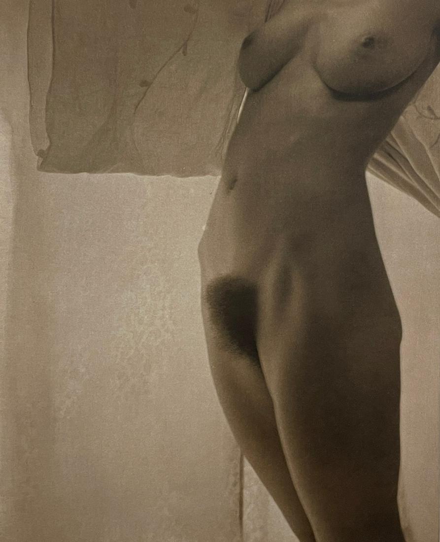 Alfred Stieglitz - Georgia O Keeffe, 1919: ALFRED STIEGLITZ (1864-1946) Georgia O Keeffe, 1919 Print in Colors, Printed in the 1980s 6 3/4" x 8 1/2" Alfred Stieglitz was a renowned photographer who contributed greatly to the development of Mod