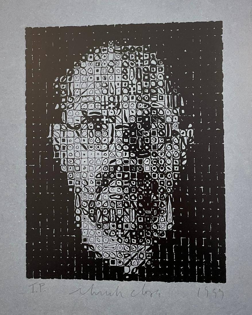 Chuck Close - Self Portrait I, 1999 (1 of 1)