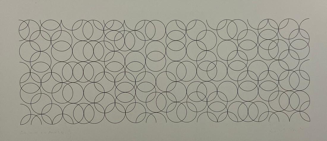 Bridget Riley - Composition with Cirles 7, 2010 - Plate Signed (1 of 1)