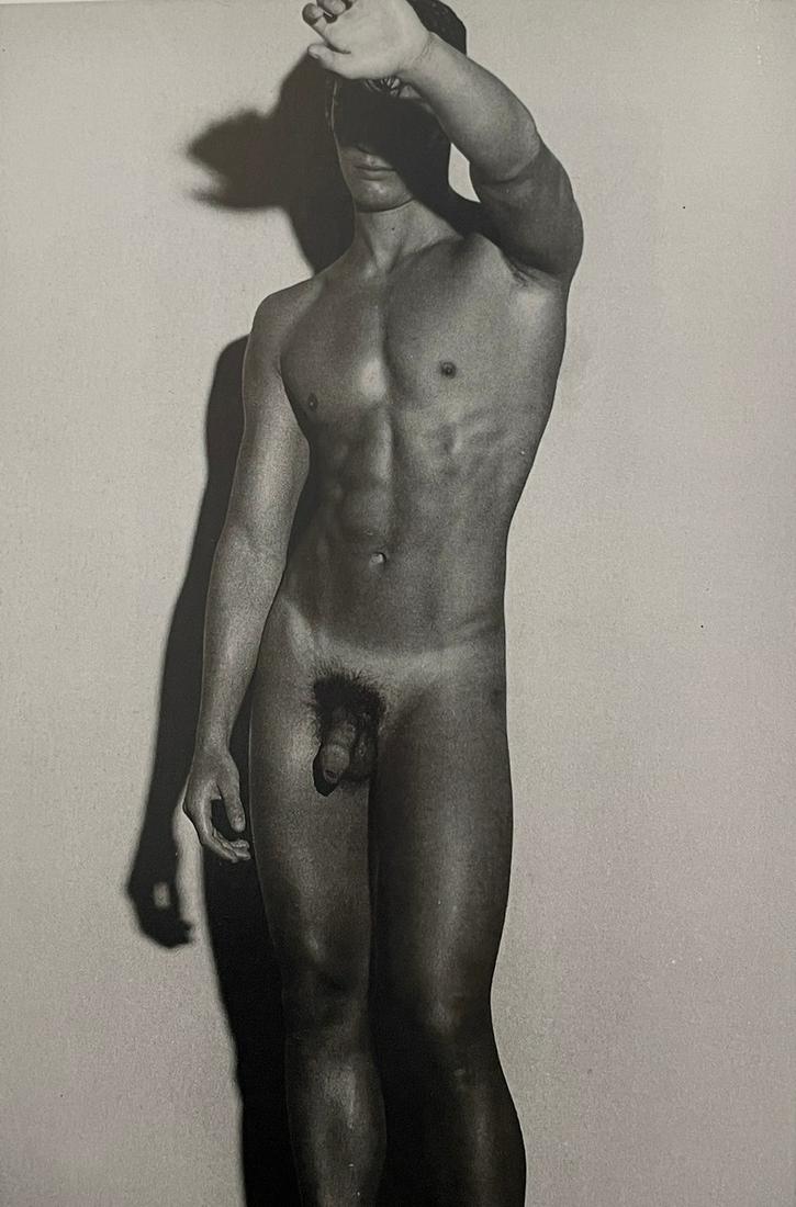Herb Klein - Male Nude, 1993: HERB KLEIN Charlie, 1993 Print in Colors 4 1/4" x 6 1/2"