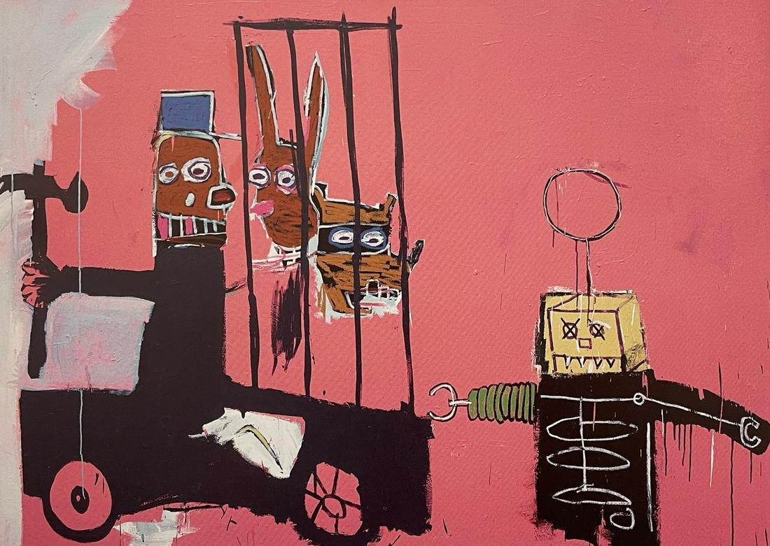 Jean Michel Basquiat - Molasses, 1983 (1 of 1)