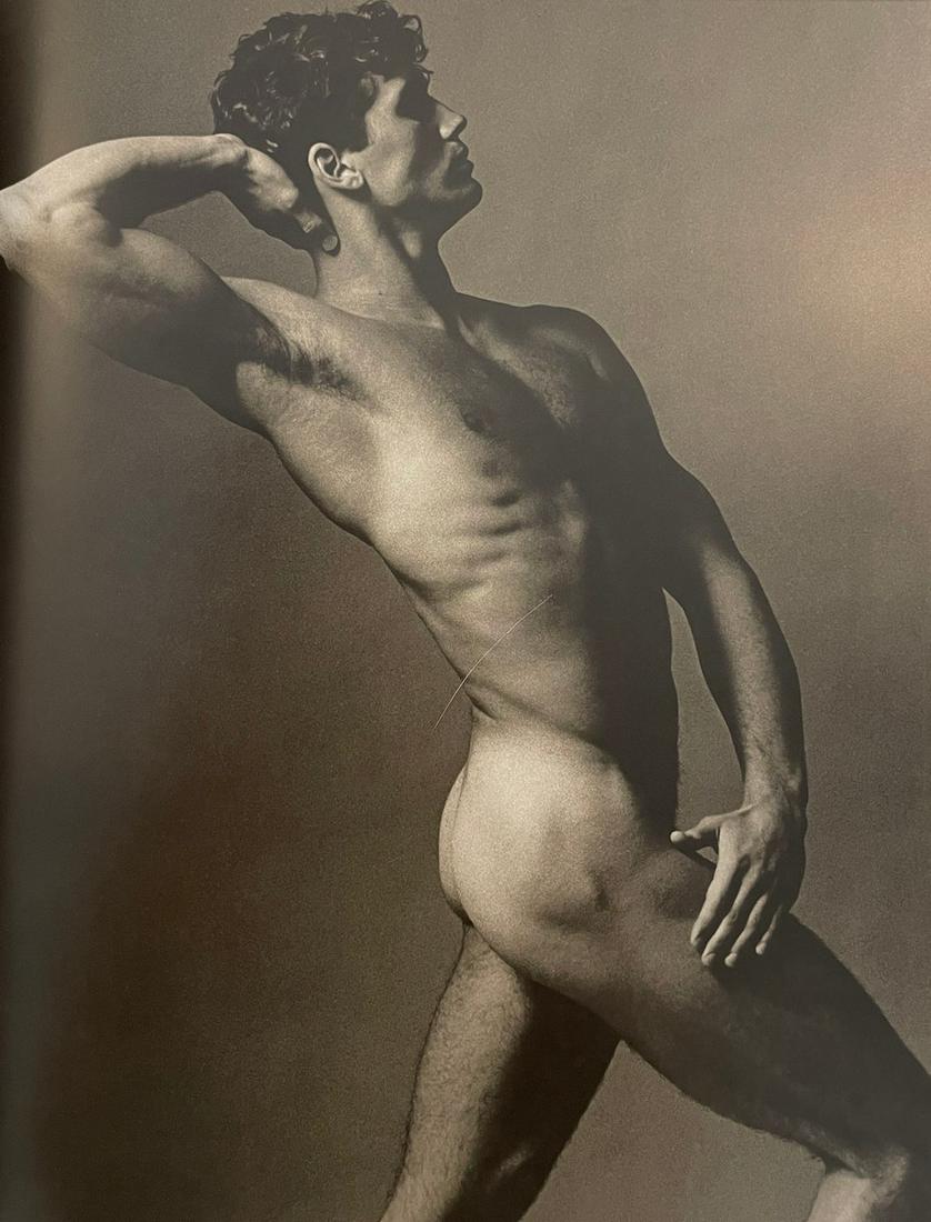 Ken Haak - Male Nude, 1984: KEN HAAK (1923-1991) Male Nude, 1984 Print in Colors 10 1/2" x 13 1/4" Ken Haak was a celebrated fashion photographer. A native of Glendale, California, Haak attended the Art Center School in Los Ange