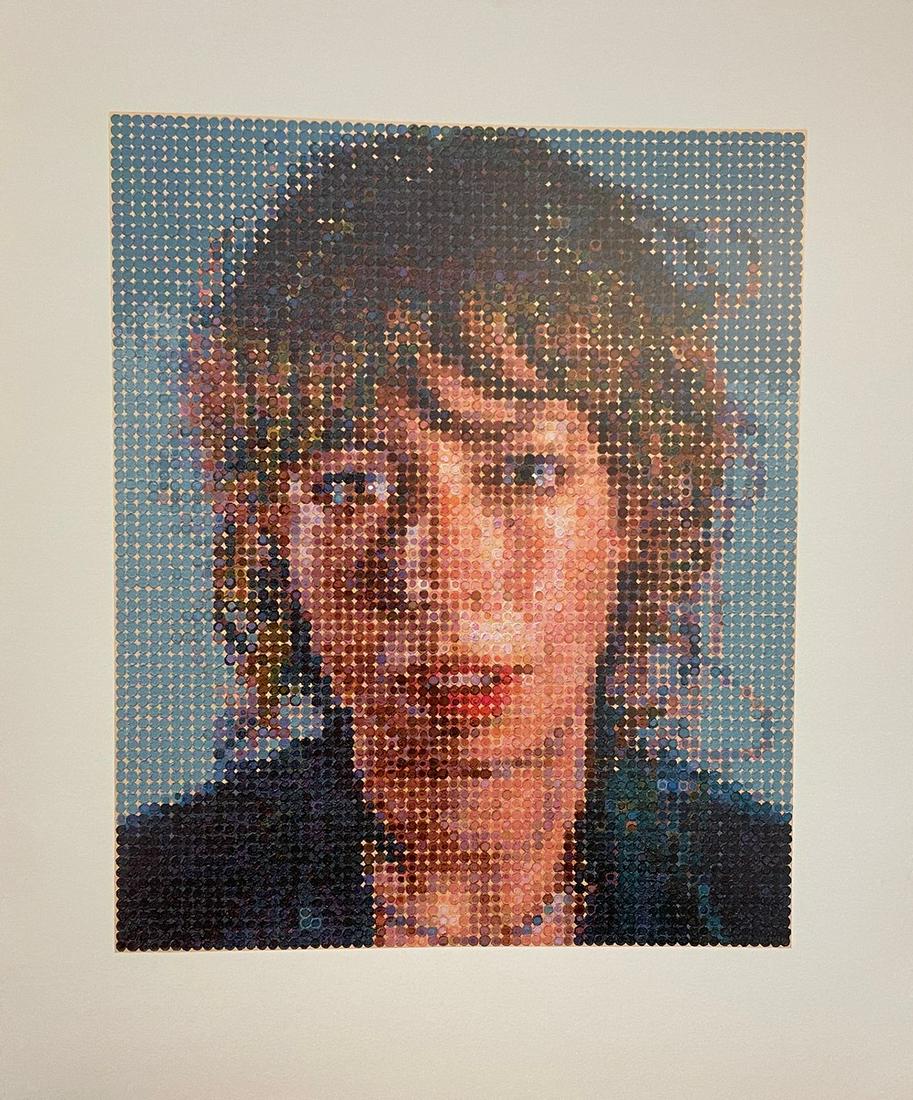 Chuck Close - Cecily, Felt Hand Stamp, 2012 (1 of 1)