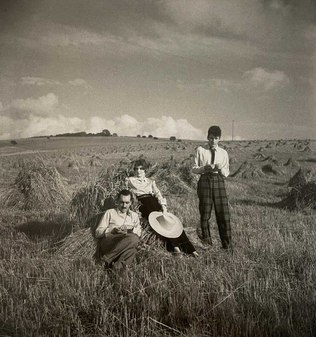 Cecil Beaton - Lucian Freud, 1948: CECIL BEATON (1904-1980) Lucian Freud, Stanislaw Radziwill and Clarissa Eden, Countess of Avon, Wiltshire, 1948 Print in Colors 10 1/4" x 10 1/2" Cecil Beaton was a British photographer and designer b