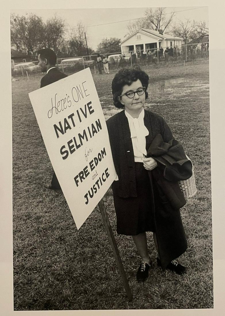 Bruce Davidson - Selma to Montgomery March, 1965: BRUCE DAVIDSON (B. 1933) Selma to Montgomery March, 1965 Print in Colors 6" x 9" Bruce Davidson is an American photographer known for capturing images of communities and individuals living on the frin